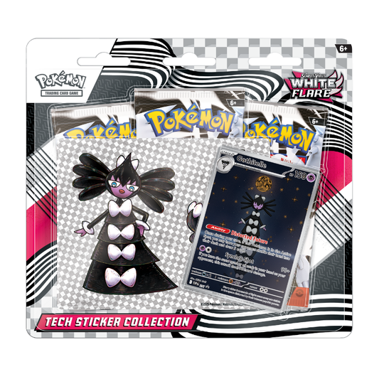 Pokémon TCG White Flare kolekce samolepek pro sběratele