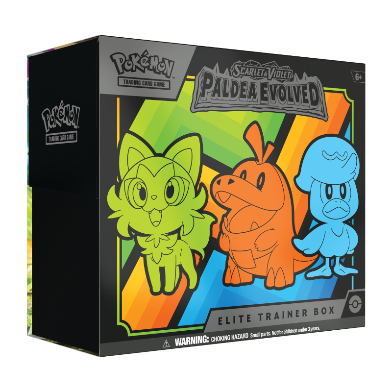 Pokémon TCG Elite Trainer Box Paldea Evolved balíček pro sběratele