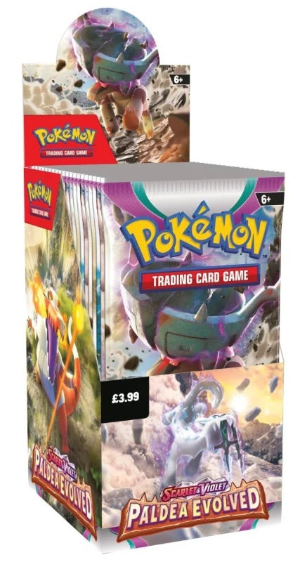 Paldea Evolved Kiosk Box
